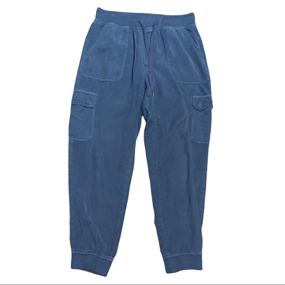 American Eagle Outfitters Pants - American Eagle Women’s Blue Lyocell Cargo Jogger M